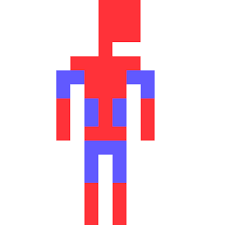 16x16 pixel flags v2 opengameart org pixel art vector fruits set 16x16 isolated on white bac. Pixel Art Spider Man 16x16 Csanyk Com
