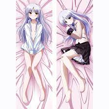 Anime Angel Beats! Tachibana Kanade Cos Dakimakura Pillow Case Waifu Body  Hugging Cushion Cover Bedding Decorative Pillowcase - AliExpress