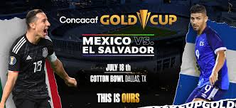 The 2019 concacaf gold cup final was a football match which determined the winners of the 2019 concacaf gold cup.the match was held at soldier field in chicago, illinois, united states, on july 7, 2019, and was contested by mexico and the united states. Mexico Vs El Salvador Fair Park