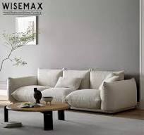 WISEMAX perabotan Eropa minimalis modern Apartemen santai sofa lantai kursi  sofa merah muda wol domba aksen sofa untuk villa