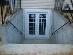 The type br basement door is designed with a flat frame that can simply be placed on top of the sidewalls and positioned as required to accommodate the areaway opening dimensions. 4 Common Problems To Expect With Basement Entry Doors Budget Dry Waterproofing