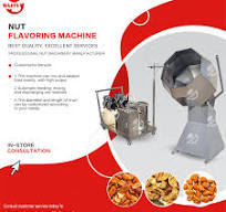 Automatic Coater Mixer Tumbler For Popcorn Powder Coating Machine For Snack  Foods Tumblers