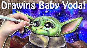 Drawing Baby Yoda Star Wars The Mandalorian Fan Art Youtube A collection of the top 79 baby yoda wallpapers and backgrounds available for download for free. drawing baby yoda star wars the mandalorian fan art