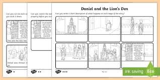 Search through 623,989 free printable colorings at getcolorings. Daniel Worksheets Differentiated Sequencing Activity