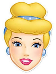 Cinderella Face Mask Mask Allposters Co Uk Cinderella Disney Princess Party Disney Clipart
