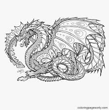 Take a deep breath and relax with these free mandala coloring pages just for the adults. Hard Dragon Coloring Pages Hard Coloring Pages Coloring Pages For Kids And Adults