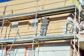 Devis ravalement d'une façade neuve de 200 m2 par projection d'enduit devis ravalement façade avec pose de crépi sur une façade ancienne de 150 m2 devis ravalement d'une façade de 90 m2 avec isolation thermique Crepi Facade Exterieur Prix Au M2 Et Presentation Des Crepis