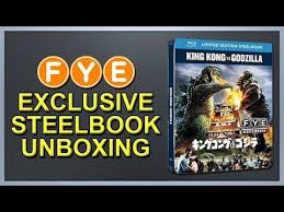 Kong is a 2021 american monster film directed by adam wingard. King Kong Vs Godzilla Fye Exclusive Blu Ray Steelbook Unboxing Youtube