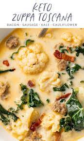 Keto Zuppa Toscana Recipe In 2021 Flavorful Recipes Delicious Low Carb Recipes Soup And Salad