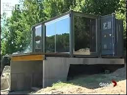 Prefabricated Shipping Container Homes Amazing Report 8 Hour Build Time After Foundation Set Erdhaus Frachtcontainer Hauser Mobiles Haus