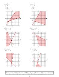 4.6 solve systems of equations using determinants. Solving Systems Of Linear Inequalities Worksheet Answers Nidecmege