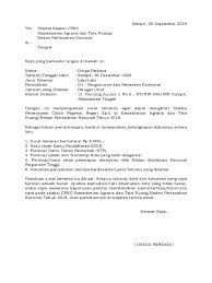 Surat lamaran ditulis tangan dengan menggunakan tinta hitam. Surat Lamaran Cpns Atr Bpn Npwp