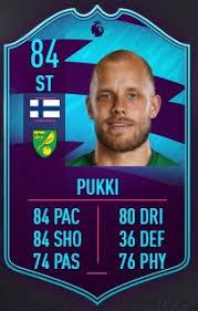 Fifa 20 ultimate team, pukki potm for live streams! Teemu Pukki Ist Potm In Fifa 20 Losung Der Sbc So Gibt Es Die Karte