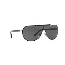 Black And Gold Versace Sunglasses Authentic New Versace Sunglasses Ve2140 100287 Black Gold Metal 40mm Grey Lens Sunglasses Women S Accessories Versace Sunglasses