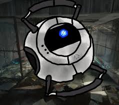 I really love him he's an amazing character!!! Wheatley Fanart By Noctysm On Deviantart