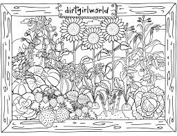 This would also be a good chance to break out your favorite crafts and stickers to really bring these garden printables to life. Butterfly Garden Coloring Sheet Novocom Top