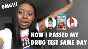 I was getting ready to embark on a journey as a fugitive and had to pass the urine tests as a but with so many people getting drug tested these days and the outdated war on drugs mentality still prevalent, it's still not a terrible idea to know how. How To Pass A Drug Test Same Day Certo Method 2019 It Works Youtube