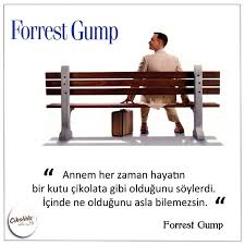 Annem Her Zaman Hayatin Bir Kutu Cikolata Gibi Oldugunu Soylerdi Icinde Ne Oldugunu Asla Bilemezsin Forrest Gump Forrest Gump