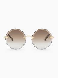 Découvrez une collection de lunettes de soleil pour femme sur gucci.com. Rosie Flower Sunglasses In Metal Chloe Ch