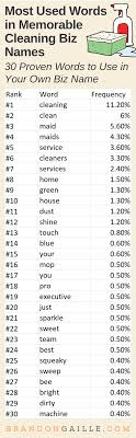 401 Good Ideas For Cleaning Company Names Brandongaille Com