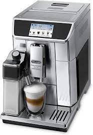 Never immerse the coffee machine in water. De Longhi Primadonna Elite Fully Automatic Coffee Machine With Milk System Cappuccino And Espresso At The Touch Of A Button Colour Display And App Control Stainless Steel Front Silver Amazon De Home