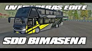 30 livery bussid bimasena sdd terbaru kualitas jernih png. Livery Bussid Sdd Bimasena Racing Livery Polos Bussid Ori Youtube