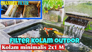 Oleh karena itu, apabila dalam cara membuat filter kolam ikan koi perlu memperhatikan seperti pada habitat aslinya.perlu diperhatikan juga jika kolam ikan koi haruslah bersi agar ikan koi mendapatkan suplai oksigen tang cukup di. Filter Kolam Koi Minimalis 2x1 Meter Outdoor Sederhana Jernih Dan Simpel Youtube