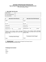 Dengan segala hormatnya saya merujuk perkara di atas. Borang Pengesahan Pendapatan1