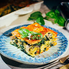 Lasagnes Epinards Champignons Youcookcuisine En 2020 Lasagnes Epinards Lasagnes Champignon Recette