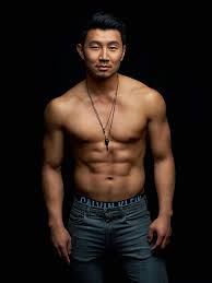 Liu spent four days wiggling inside his skin, and then on saturday there he was, climbing into a caravan. Can We Show Some Love To Marvel S New Superhero Simu Liu As Shang Chi Ladyboners