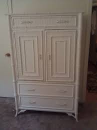 Stanley Furniture Faux Bamboo Armoire Scored On Craigslist And Found The Entire Bedroom Set Love This Stuff Bedroom Sets Faux Bamboo Used Sheds For Sale