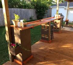 Diy Outdoor Cinder Block Bar Cinderblock Baroutdoor Ideas Outdoor Patio Bar Diy Patio Backyard Projects