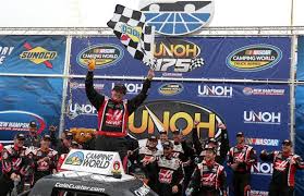 The 2017 nascar camping world truck series was the 23rd season of the third highest stock car racing series sanctioned by nascar in north america. Camping World Cole Custer Triumphs At New Hampshire As Youngest Nascar National Series Winner Nascar Pole Position