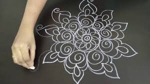 Rangoli Rangoli Designs With Wet Chalk Piece Free Hand Rangoli Youtube Make free hand rangoli designs for diwali and dussehramake these vibrant, pretty free hand rangoli designs during festivals. youtube