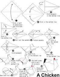 Free Printable Kids Crafts For Chinese New Year Origami Rooster Chicken Origami Free Printable Kids Craft