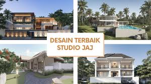 Tws & partners via architecture art designs. Desain Rumah Tinggal 2 Lantai 400m2 Style Bali Modern Di Papua Youtube