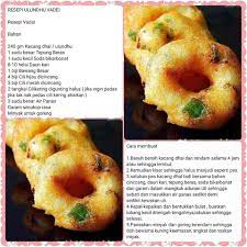 Perasakan dengan garam, serbuk perasa, jintan manis sangai yang dtumbuk. Resepi Vadai Tepung Pawtaste Com