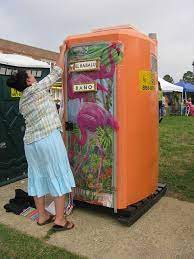 Decorating Porta Potties Portable Potty Porta Potty Wedding Potty