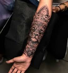 Lion tattoos symbolize strength and fearlessness. Tattoo Lion Mandala Design 46 Ideas Mandala Tattoos For Women Lion Tattoo Sleeves Lion Mandala