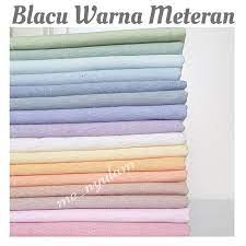 Check spelling or type a new query. Kain Blacu Warna Meteran 50x150cm Shopee Indonesia