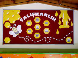 caliskanlik panosu egitim sanatsal okul