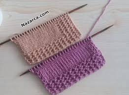 Yeni Lastik Orgusu Ilk Defa Tarifi Paylasildi Nazarca Com Baby Knitting Patterns Orgu Orgu Egitimleri