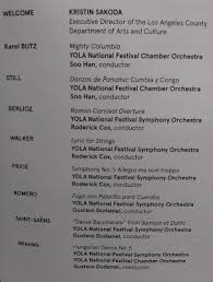 John Malveaux: YOLA National Festival Symphony Orchestra, Disney Concert  Hall