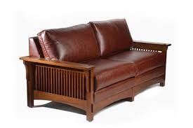 Mission Style Leather Sofa Would Love A Couple Of These Mission Style Furniture Craftsman Style Furniture Sofa Design
