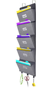 details about over the door file organizer hanging wall mounted storage holder pocket chart fo