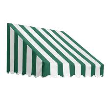 Awntech 6 38 Ft Wide San Francisco Window Entry Awning 31 In H X 24 In D Forest Sf22 6f The Home Depot Windows And Doors Awning Door Awnings