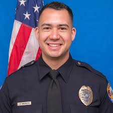 The Visalia Police Department welcomes its newest Officer, Nicholas Marrero.  Officer Marrero was sworn-in this morning by Chief Jason Salazar. Officer  Marrero was born at the Fort Bragg Army Base in Fayetteville,