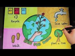 Plans to address climate issues check out these 51 ways you can boldly help the planet, from caring for trees to picking up trash. Environment Day Poster Ideas Save Earth Day Poster Drawing Youtube In 2021 Earth Day Posters Earth Day Drawing Save Mother Earth Poster