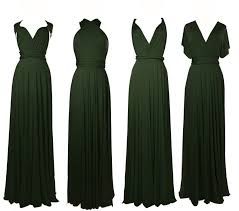 Forest Green Bridesmaid Dress Custom Lengths Convertible Dress Infinity Dress Multiway Dress Multi Wrap Dress Plus Size Petite In 2020 Teal Bridesmaid Dresses Emerald Bridesmaid Dresses Custom Bridesmaid Dress