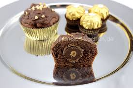 The chocolate consists of milk chocolate 31% (sugar, cocoa mass, cocoa butter, whole milk powder. Nuss Nougat Muffins Mit Rocher Amerikanisch Kochen De